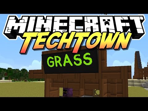 Minecraft TechTown - GRASS DEALER Stand #125 | DEBITOR
