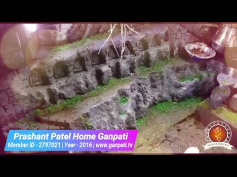 Prashant Patel Home Ganpati Decoration Video