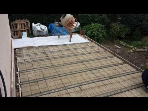 comment construire terrasse beton