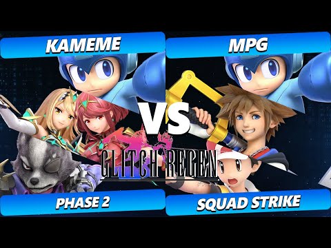 Glitch Regen Phase 2 - MPg Vs. Kameme - Smash Ultimate Tournament