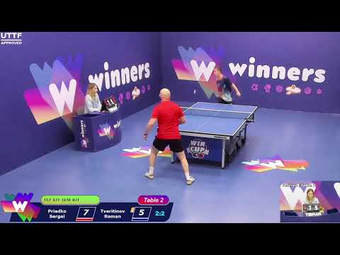 WINners CUP table 2  24.11 Priadko Sergei - Tveritinov Roman 12:00