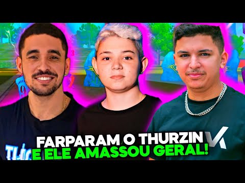 THURZIN FOI FARPADO E AMASSOU GERAL NESSE 4V4 APOSTADO!