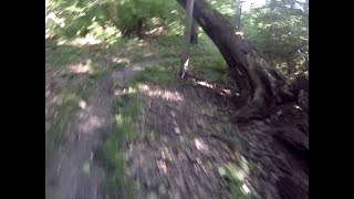 "Prairie Lane" starting at intersection with "Elmers" and "Bench"; heading north.