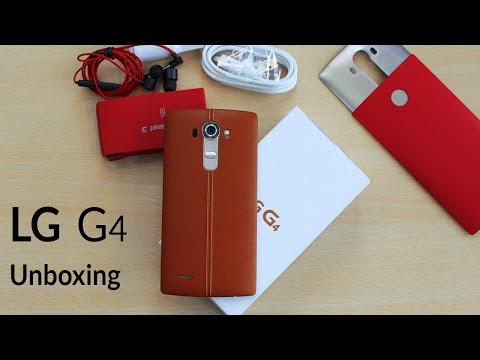 LG G4 Unboxing & Quick Review 4K