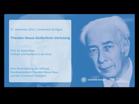Freiheit und Resilienz in der Krise | Alena Buyx