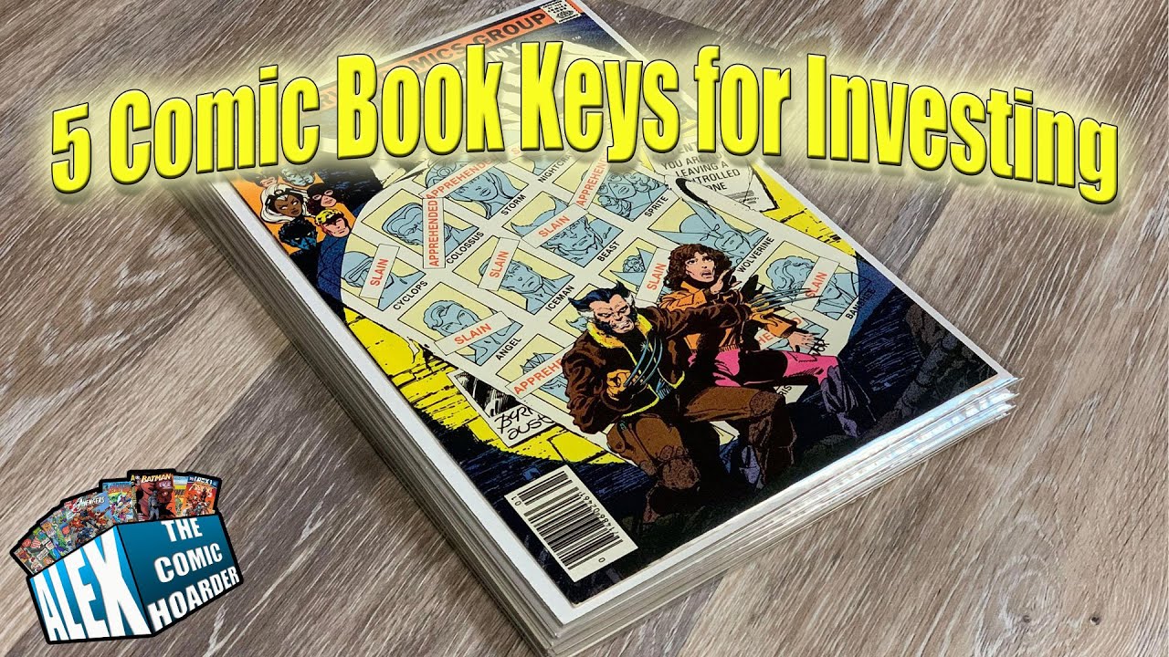 $260 in 5 Marvel Comic Books!!!