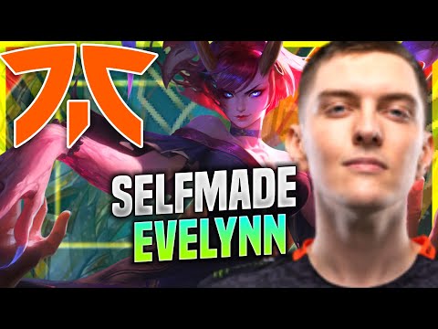 WHEN SELFMADE PICKS EVELYNN! - FNC Selfmade Plays Evelynn JUNGLER vs Nidalee! | Challenger TV
