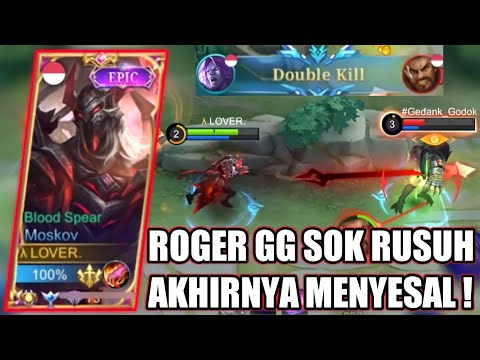 MOSKOV SKIN EPIC MERAH IS BACK !! SEMUA MUSUH TERBANTAI - MOBILE LEGENDS
