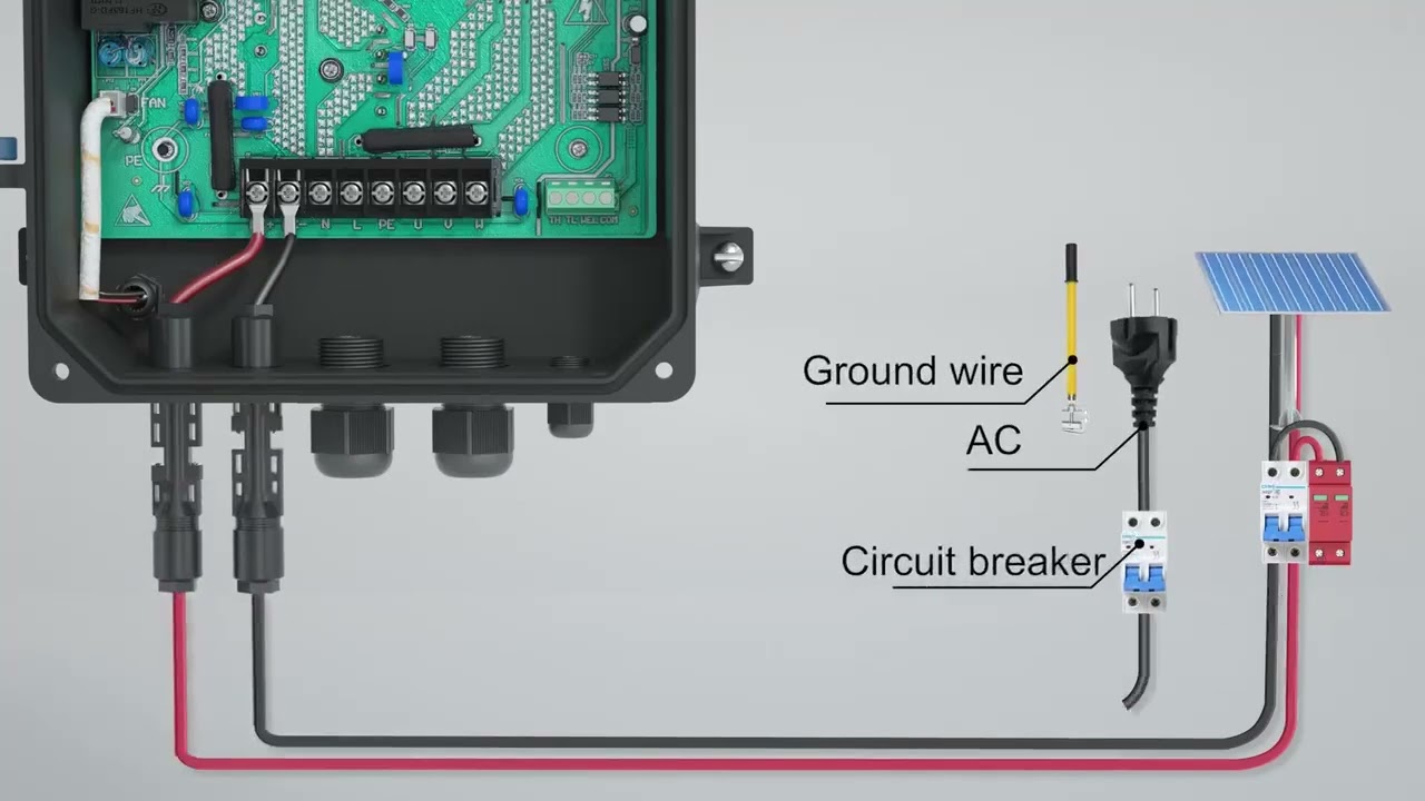 AC DC Controller of Submersible Solar Pump