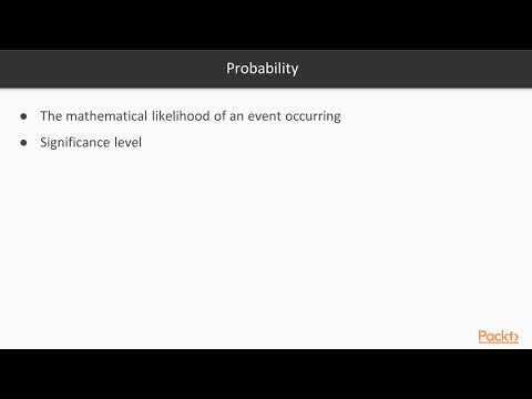 Basic Statistic Data Mining for Data Science Hypothesis Testing and Probability | packtpub com