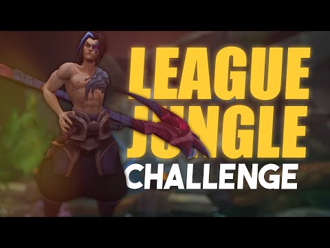 I CAN ONLY FARM ENEMY JUNGLE CAMPS - LEAGUE CHALLENGES EPISODE 1