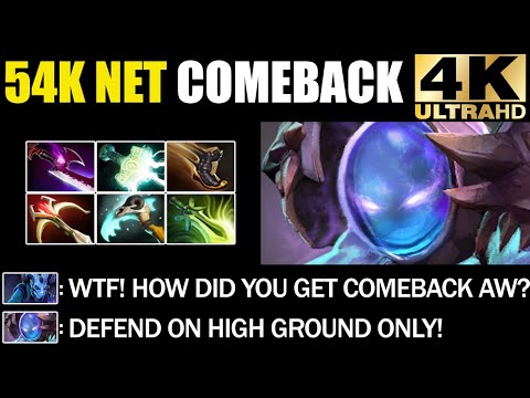 Impossible 54K Net Worth Comeback By 1000 GPM Arc Warden - Most Epic Battle Fight 7.27c Dota 2