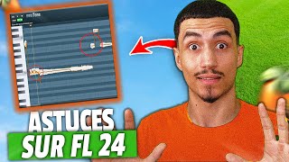 10 TECHNIQUES A CONNAITRE SUR FL STUDIO 24 - TUTO DÉBUTANTS BEATMAKING - ASTUCE MÉLODIE