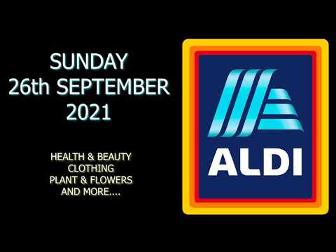 Aldi Special Buys Sunday 26th September 2021