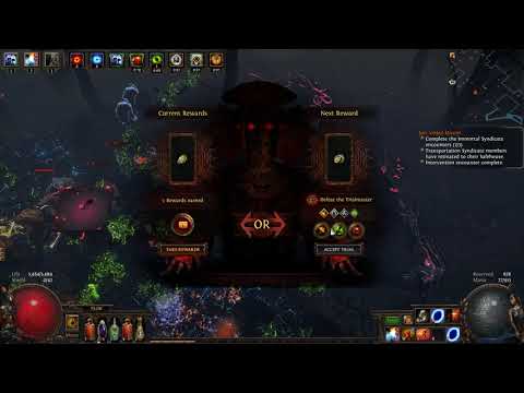 Path of Exile 3.14 Ultimatum - Ballista Totem Elemental Hit (Hierophant) - The Trialmaster x3
