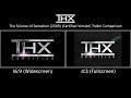 THX The Science Of Sensation 2005 Certified Version Trailer Comparison