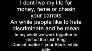 jace hall - i play wow with lyrics