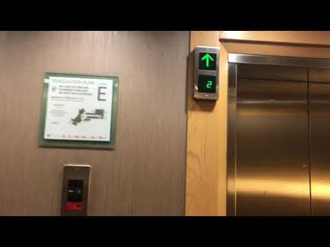 1999 Otis Series 1 Elevonic 411 Traction East Tower Elevator at Westin Hotel in Whistler BC