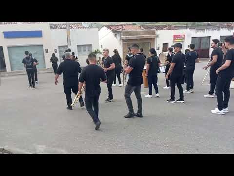 Banda marcial passando pelas rua na manhã de segunda feira dia 7 em lagoa dos gatos Pernambuco 