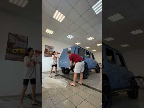 G63 Mansory, Teck Wrap China Blue HD