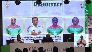 Sport/ éliminatoire CAN 2027  : le sélectionneur National dévoile le liste des 25 Étalons convoqués