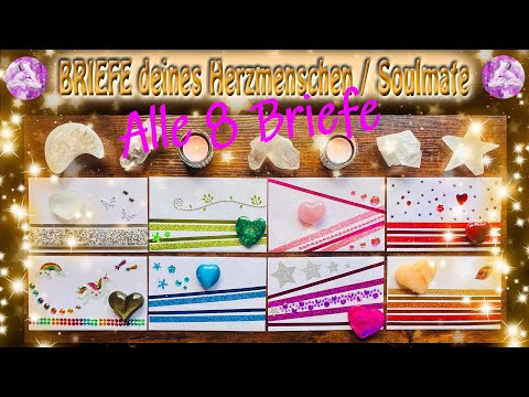 🐺Gechannelte Liebesbriefe💞ALLE 8 Briefe🐺 Auswahlorakel ☆ Tarot☆zeitlos