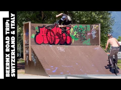 BEERMX – BMX Road Trip through Switzerland & Italy