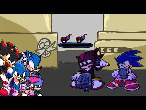 Too many Sonics.... (friday night funkin animation)