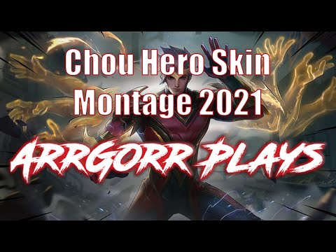 THUNDER FIST CHOU MONTAGE | WITNESS MY GREATNESS 🔥Chou Montage 2021 #6| Arrgorr Plays | MLBB