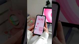 make your phone aesthetic without changing the app icons ♡ soft pink aesthetic ♡