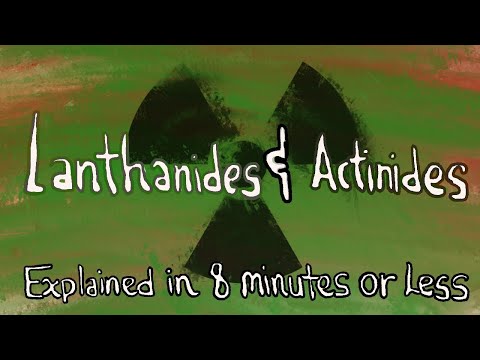 Lanthanides and Actinides Explained in 8 Minutes or Less