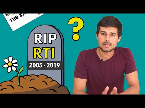 Reality of RTI Amendment Bill | Analysis by Dhruv Rathee