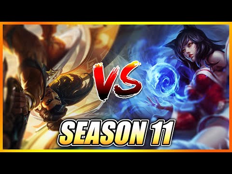 Season 11 Ahri vs Akshan