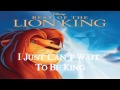 Best of The Lion King Soundtrack - I Just Can't ...