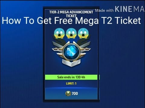 How to get free mega t2 ticket
