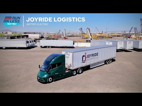 Partnering with NACFE for the Run on Less - JoyRide Logistics Profile Video