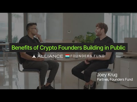 Benefits of Crypto Founders Building in Public with Joey Krug