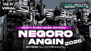 Download lagu DJ NEGORO ANGIN VIRAL TIKTOK‼️ FULLBASS PARTYVELOCITY TERBARU RIJAL RVLTN PRSNT  mp3