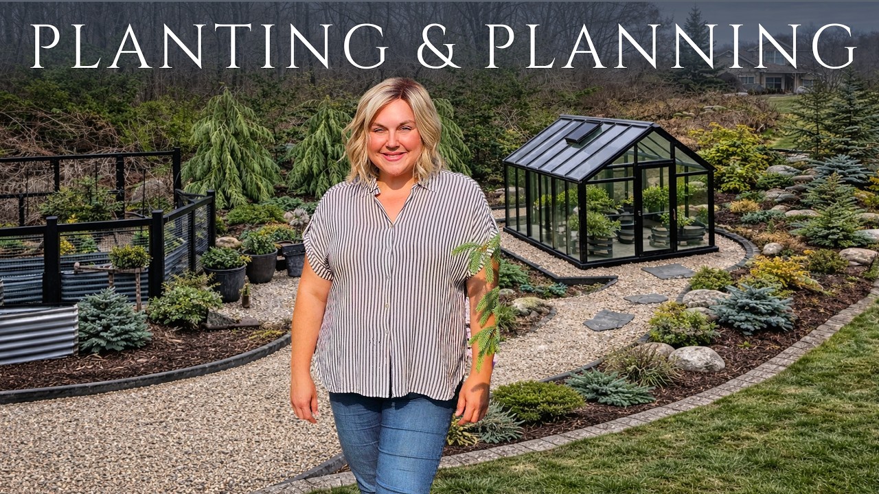 First Spring Plantings & a Big Garden Project Begins