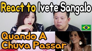[Koreans React] Ivete Sangalo - Quando A Chuva Passar _ Brazil [Music Video Reaction] / Hoontamin