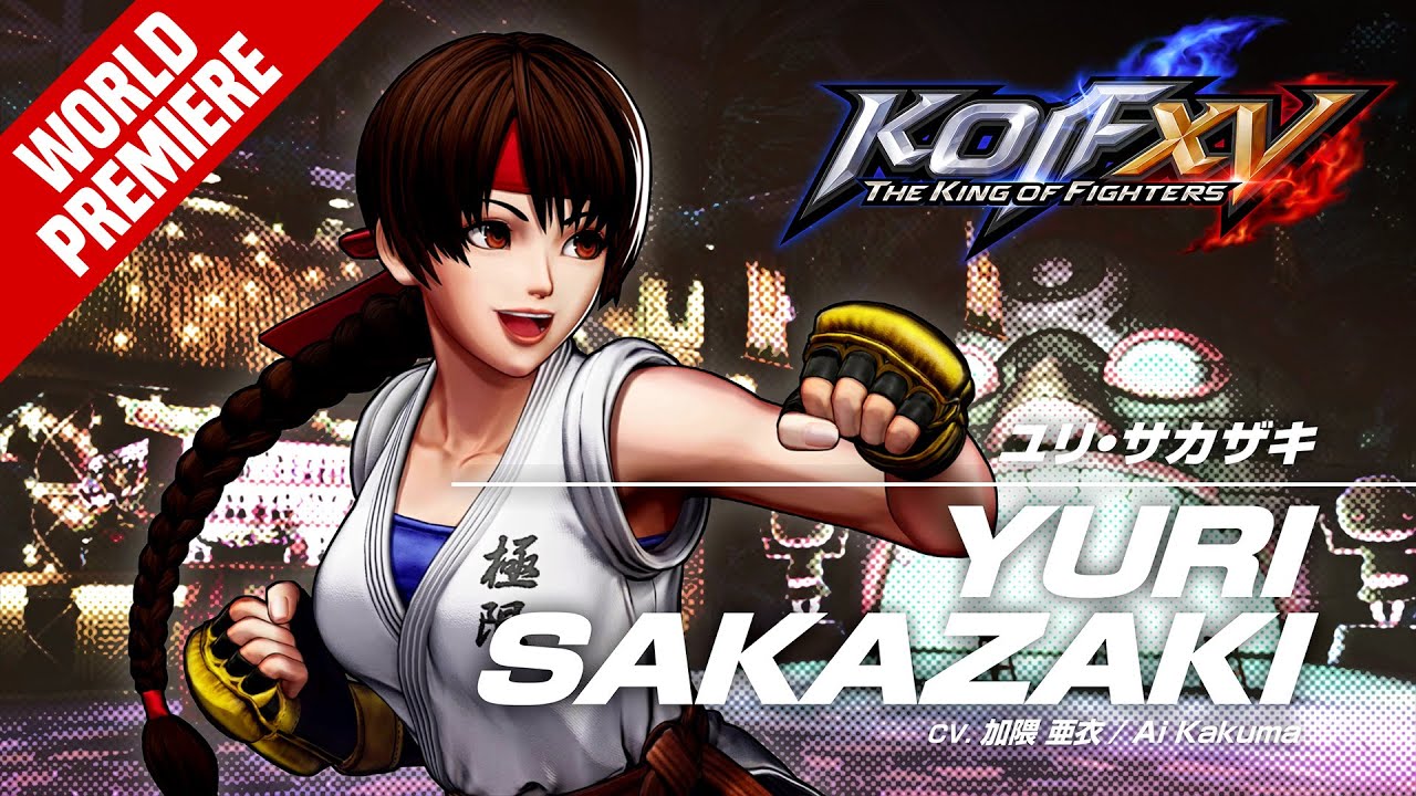 KOF XVď˝YURI SAKAZAKIď˝Trailer #9ăTEAM SUPER HEROINEă