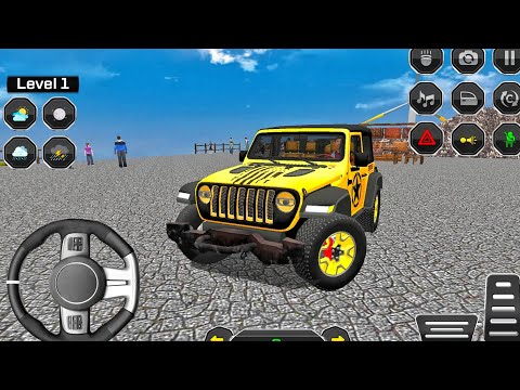4x4 Offroad Jeep Driving Simulator 2026: Drive SUV 4x4 Jeep Offroad Game #111! Android Gameplay