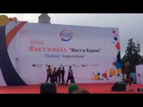 140614 BTS in Moscow on festival "Bridge to Korea" - 진격의 방탄