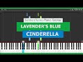 Cinderella (2015) - "Lavender's Blue" - Piano ...