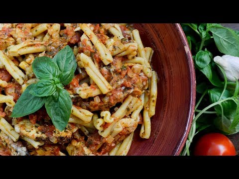 Casarecce with Pesto Pomodoro Chicken | Cooking with Pirro's