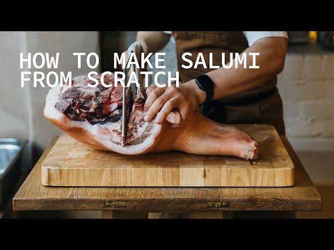 How to make salumi from scratch.