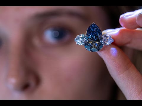 Blue diamond could sell for $50 million at auction