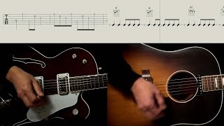 Guitar TAB : Everybody&#39;s Trying To Be My Baby  - The Beatles