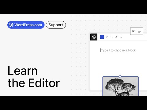 워드프레스 편집기로 사이트를 사용자 정의하는 방법 | 워드프레스닷컴 지원팀