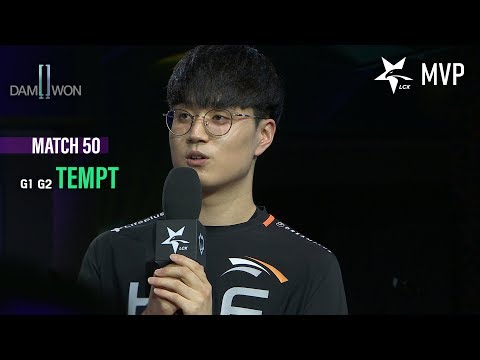 Interview with Tempt [2019 LCK SPRING] 02.24  Match50 HLE vs AF